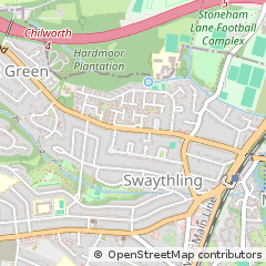 Map of Southampton, Hampshire