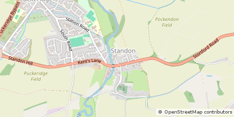 Map of Hertfordshire