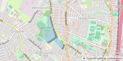 Map of Belfast