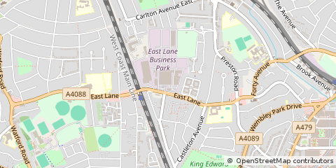 Map of Wembley