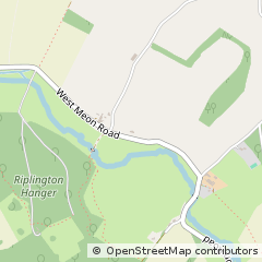 Map of East Meon, Hants