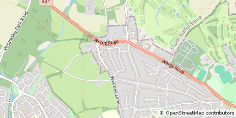 Map of Wolverhampton