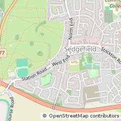 Map of Stockton-on-Tees