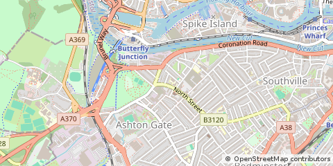 Map of Bristol