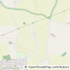 Map of Denmead, Hampshire