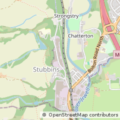 Map of Ramsbottom, Lancashire