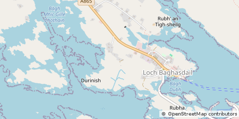 Map of South Uist