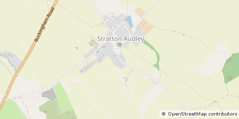 Map of Bicester, Oxfordshire