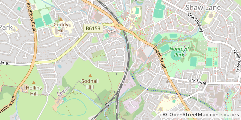 Map of Leeds