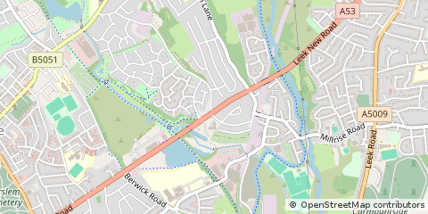Map of Stoke-on-Trent