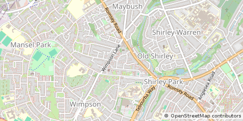 Map of Southampton