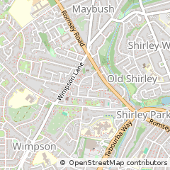 Map of Southampton