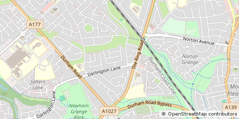 Map of Stockton-on-Tees