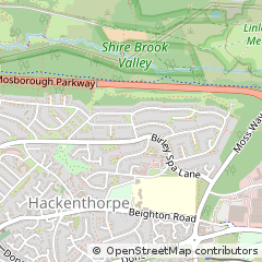 Map of Sheffield