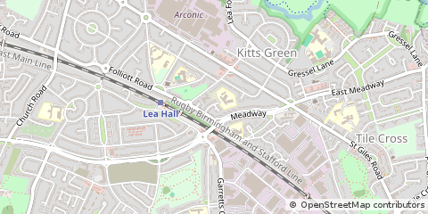 Map of Birmingham