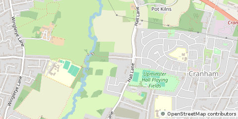 Map of Upminster