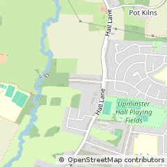 Map of Upminster