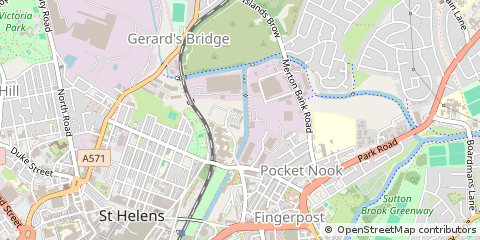 Map of ST. Helens