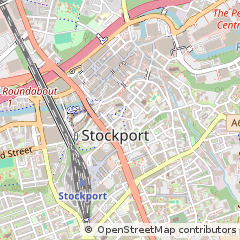 Map of Stockport