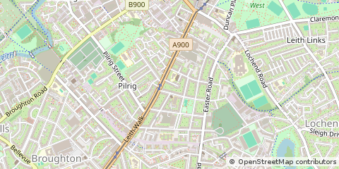 Map of Edinburgh