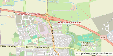 Map of Newcastle Upon Tyne