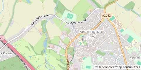 Map of Ashford