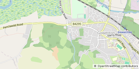 Map of Swansea