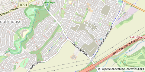 Map of Edinburgh, Midlothian