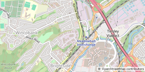 Map of Sheffield, S9 1GB