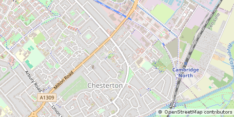 Map of Cambridge