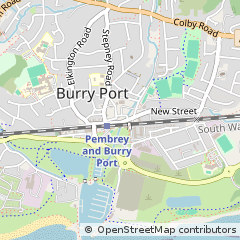 Map of Burry Port