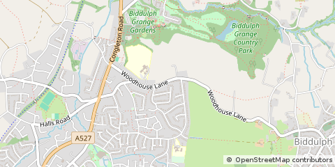 Map of Stoke-on-Trent, Staffordshire