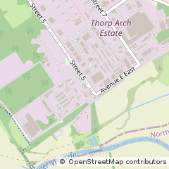 Map of Wetherby, West Yorkshire