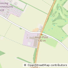 Map of Salisbury, Dorset