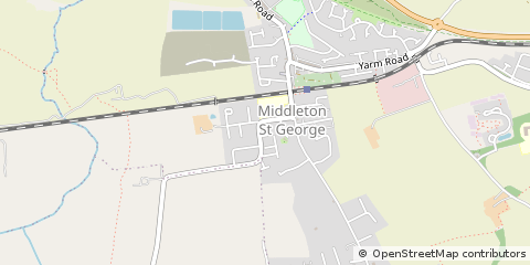 Map of Darlington, County Durham