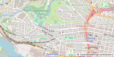 Map of Glasgow