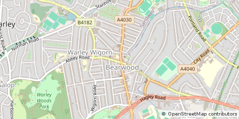 Map of Smethwick