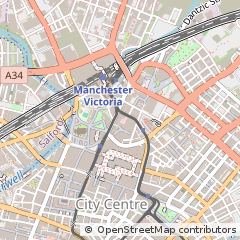 Map of Manchester