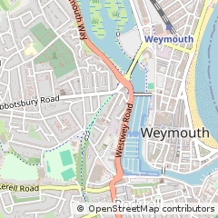 Map of Weymouth, Dorset