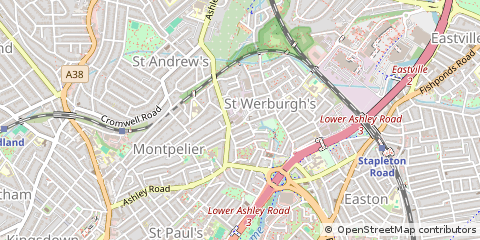Map of Bristol