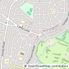 Map of Birmingham