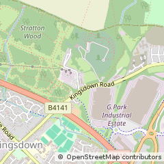 Map of Swindon, Wiltshire