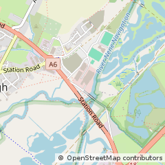 Map of Irthlingborough, Northamptonshire