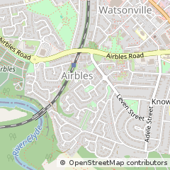 Map of Motherwell