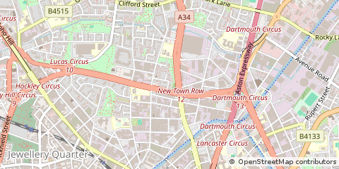 Map of Birmingham