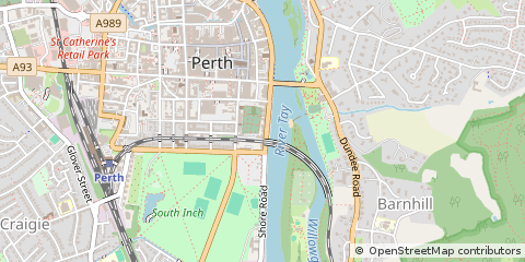 Map of Perth