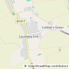 Map of Felsted, Dunmow