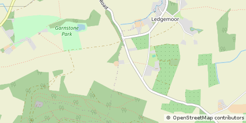 Map of Weobley, Herefordshire