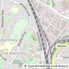 Map of Milton Keynes