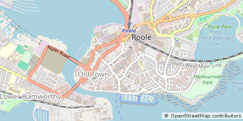 Map of Poole